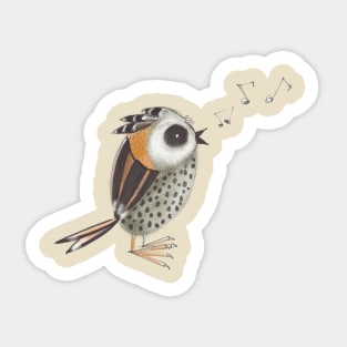 Singing bird Sticker